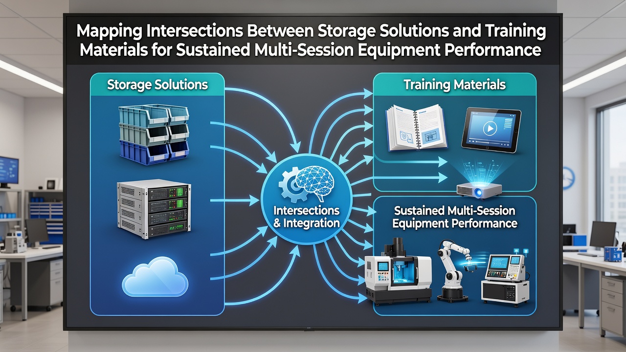 Mapping Intersections Between Storage Solutions and Training Materials for Sustained Multi-Session Equipment Performance